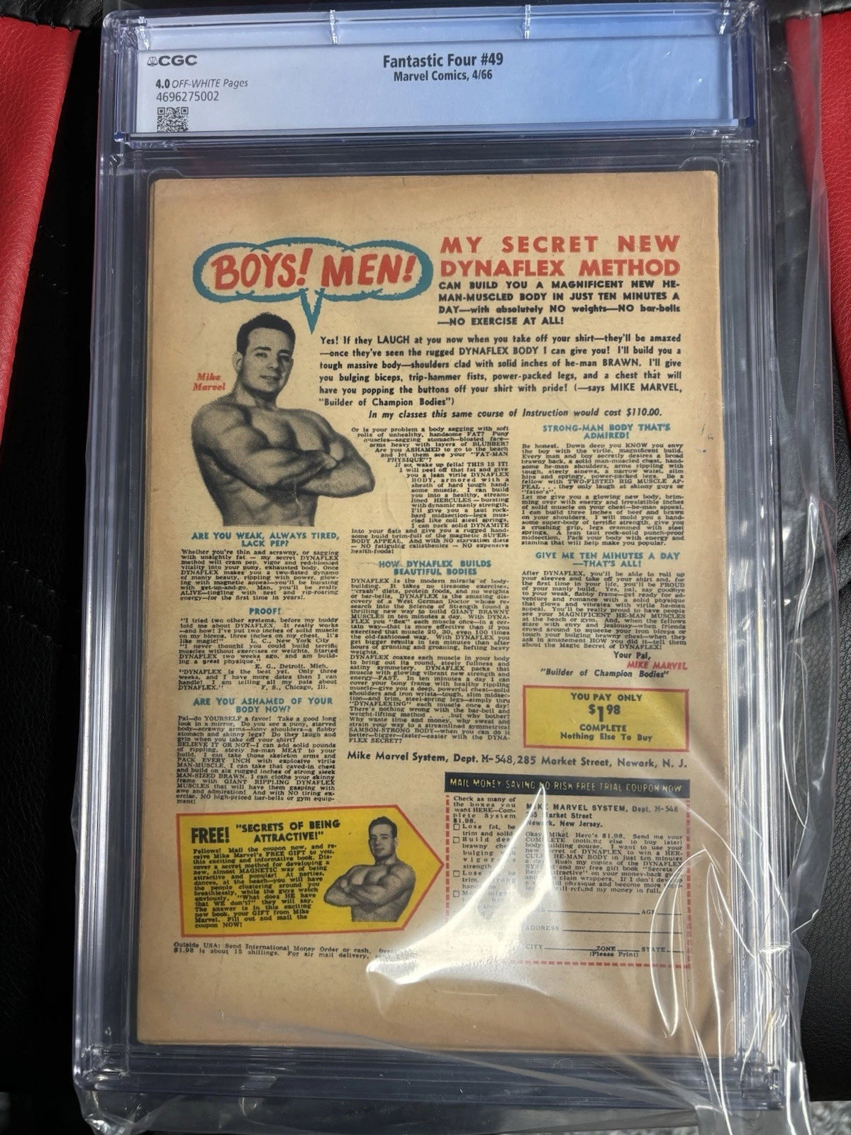 Fantastic Four #49 CGC (4.0)